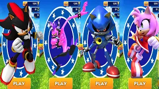 Sonic Dash - Metal Sonic Vs Shadow Vs Eggman Vs Amy Vs Boss Zazz Gameplay