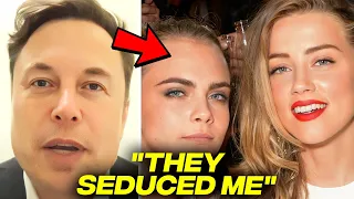 Elon Musk REVEALS How Amber Heard And Cara Delevingne Seduced Him For A Threesome