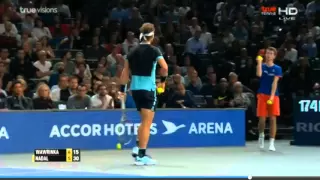 Rafeal Nadal vs Wawrinka  | Paris Master 2105  -  HighLights