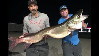 58.5" GIANT GEORGIAN BAY MUSKY. Largest Recorded Ontario Musky!