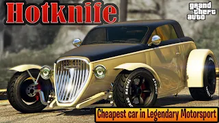 Hotknife Review & Best Customization | GTA 5 Online | Cheapest Car in Legendary Motorsport  Ford 40B