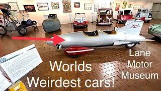 The weirdest cars you've never seen before! Lane Motor Museum Nashville!