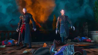 Higher Vampires demonstrate their superiority over humans. Witcher 3