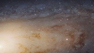 Andromeda Galaxy (Messier 31) in High Definition Panoramic View
