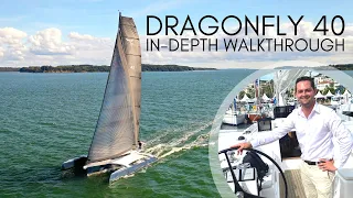 Dragonfly 40 In-Depth Walkthrough | Cannes Yachting Festival