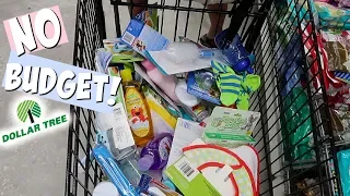 NO BUDGET SHOPPiNG CHALLENGE AT DOLLAR TREE FOR NEW BABY!