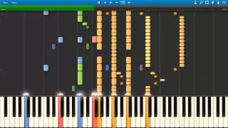 Mark Mancina: August's Rhapsody | Midi Visualisation