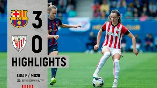 HIGHLIGHTS | FC Barcelona 3-0 Athletic Club | Liga F 2022-23 MD29