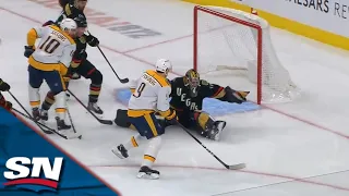 Predators' Filip Forsberg Shows Off Impressive Patience To Round Goalie And Score