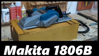 Tesařský hoblík - Makita 1806B - Unboxing a menší recenze - Kutil tom CZ