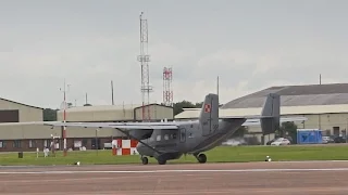 PZL-Mielec M-28B1R Bryza 1R Antonov AN-28 Polish NAVY departure RIAT 2012