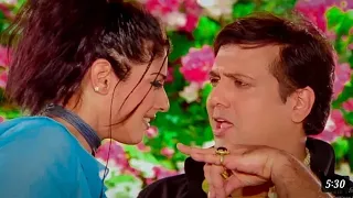 Ankh Jo Tujhse Lad Gayi Full HD Video Song | Govinda, |Ankhiyon Se Goli Maare |_Sonu_Nigam_Hit(720p)