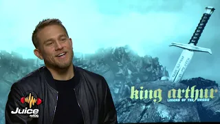Charlie Hunnam Interview King Arthur Interview