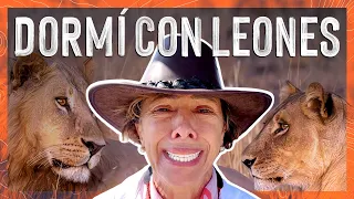 I SLEPT with LIONS in AFRICA 🦁 SAFARI in BOTSWANA with ARTURO BULLARD 😱 Valen de Viaje