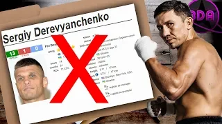 Can Golovkin have an easy time with Derevyanchenko? (by Mr.BDA)