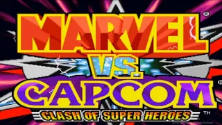 Marvel ss Capcom: Clash of Super Heroes (PS1) Longplay