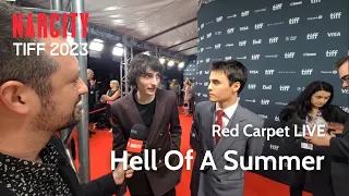 HELL OF A SUMMER: Red Carpet Premiere With Finn Wolfhard At TIFF 2023!