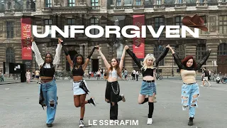 [KPOP IN PUBLIC PARIS] LE SSERAFIM (르세라핌) - Unforgiven Dance Cover by Magnetix crew from Paris