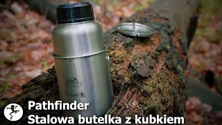 Pathfinder: Stalowa butelka z kubkiem