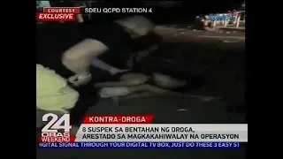 8 suspek sa bentahan ng droga, arestado sa magkakahiwalay na operasyon