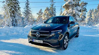 Provkörning: Mercedes EQC – Hårdtestad i ett vinterlandskap (ENG SUB)
