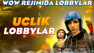 UCLIK LOBBYLAR DAVOM ETADI HAR 150 TA LAYKDA UCLIK LOBBY WOW REJIMIDA UFC MANYAK BERKINMACHOQ LOBBY