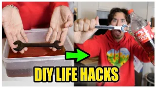 We TESTED Viral DIY Life Hacks... (you won't believe what happened)