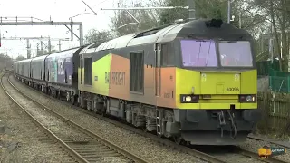Really enjoyed these Freight trains, Manchester to Liverpool. 2/3/23