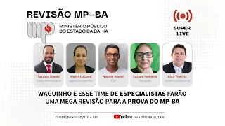 MEGA REVISÃO PARA O CONCURSO MP-BA