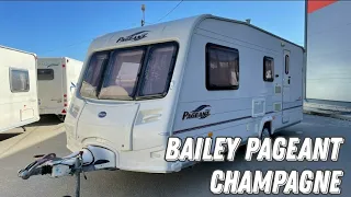 Обзор кемпера Bailey Pageant Champagne с полностью раздельным санузлом