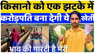 किसानो को एक झटके में अमीर बना देगी ये फ़सल 🔥 | Gobhi Ki Kheti | Cauliflower Farming | Kheti