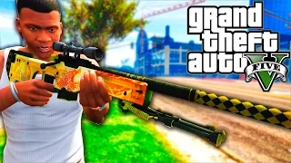 GTA 5 AWP DRAGON LORE DLC MOD! (GTA 5 МОДЫ)