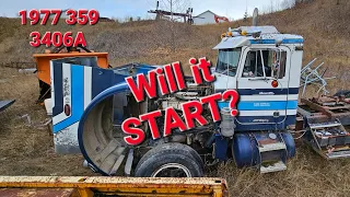 1977 Peterbilt 359 sitting for 20 years, will it start?