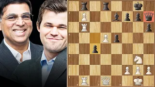 Anand vs Carlsen INCREDIBLE GAME || Norway Chess (2022)