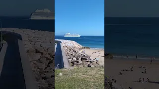 Oceania vista departing lisbon