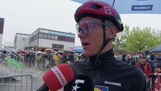 Thibau Nys - Interview at the start - Stage 5 - Tour de Romandie 2024