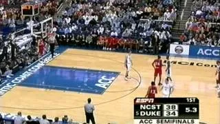 03/12/2005 ACC Tournament Semifinal #2:  NC State Wolfpack vs.  #5 Duke Blue Devils