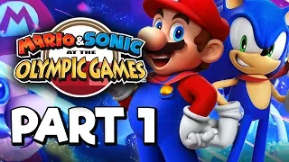 Mario & Sonic at the Olympic Games Tokyo 2020 Story mode Part 1 Gameplay Walkthrough