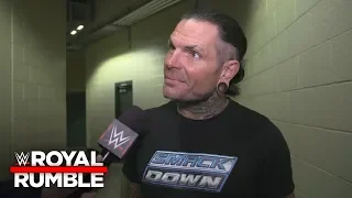 Who will Jeff Hardy face if he wins the Men's Royal Rumble?: WWE Exclusive, Jan. 27, 2019