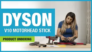 What You Get Unboxing The Dyson V10 Motorhead Lightweight Cordless Stick | VacuumCleanerMarket.com