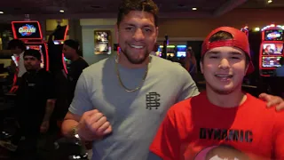 Nick Diaz Being Playful After UFC 290!