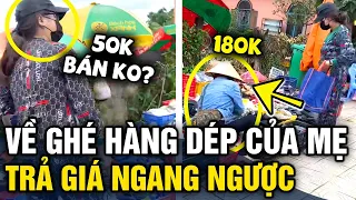 Con gái bất ngờ về Việt Nam 'GHÉ HÀNG DÉP' của mẹ TRẢ GIÁ NGANG NGƯỢC và cái kết | Tin 3 Phút