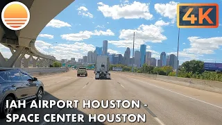 IAH Airport Houston to Space Center Houston in Houston, Texas.