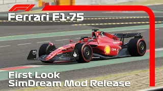 Ferrari F1-75 F1 2022 Assetto Corsa simdream Barcellona OnBoard