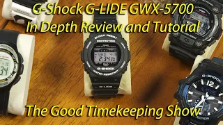 G-Shock G-LIDE GWX5700 In Depth Review and Tutorial