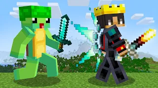 OVERPOWERED Speedrunner VS Hunter in Minecraft