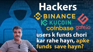 BeAware Hackers are stealing KuCoin Binance Coinbase Gate io users Funds