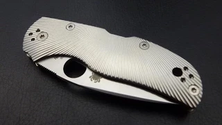 Spyderco Native 5 Fluted Titanium