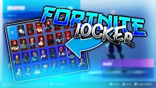 My Fortnite SEASON 1 Account Locker Showcase! (SEASON 1) *OG Rare Skins*