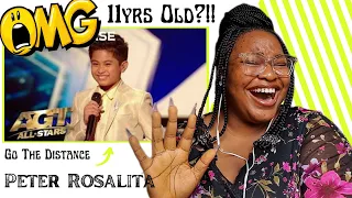 11-Year-Old Peter Rosalita WOWS The Judges With His Voice! | AGT: All-Stars 2023 REACTION!! 😱